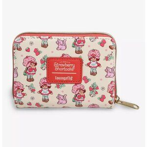 Loungefly Strawberry Shortcake Wallet Strawberry Shortcake & Custard Zip Around